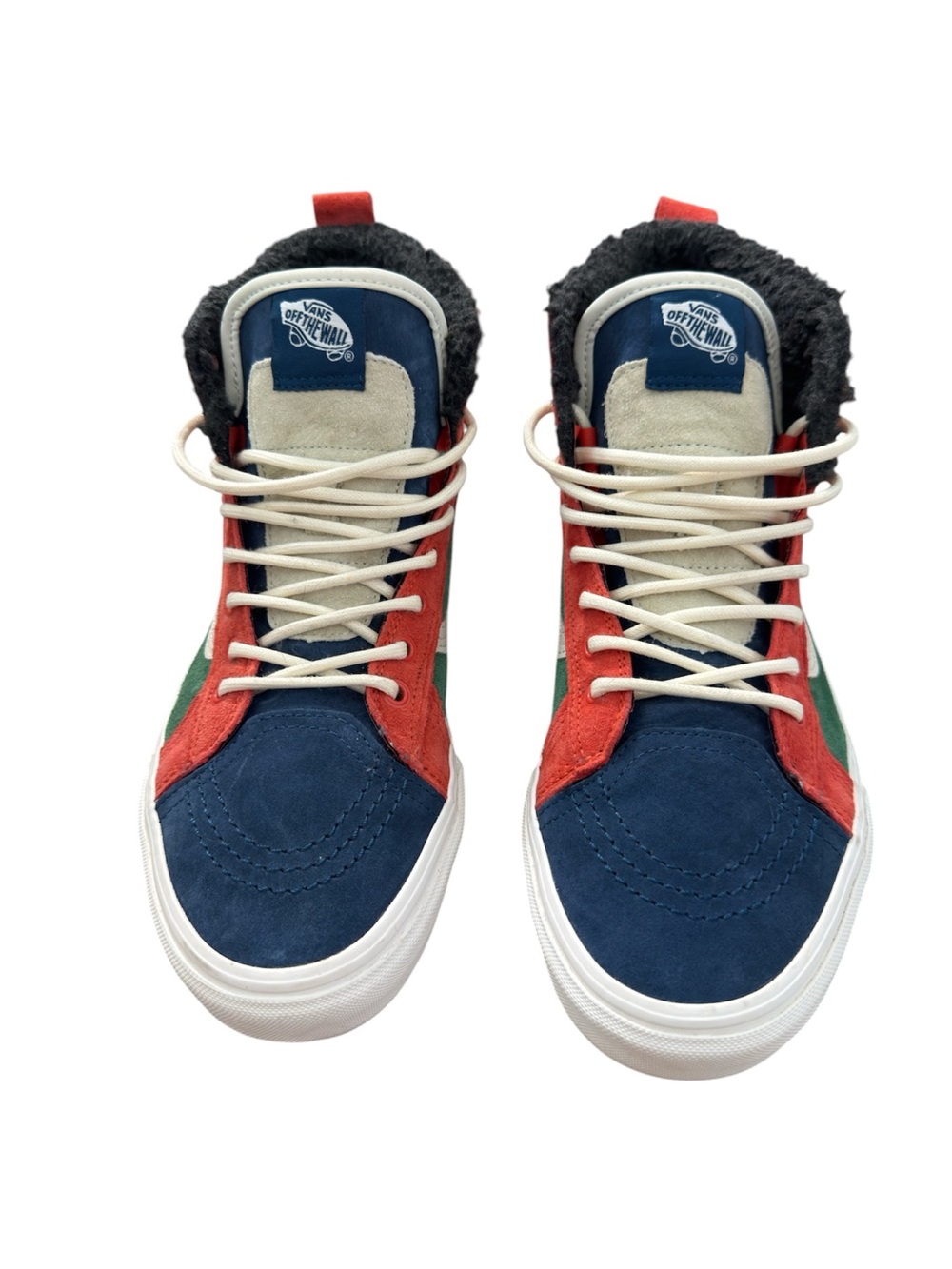 Vans Navy Red Green High-Top Sneakers